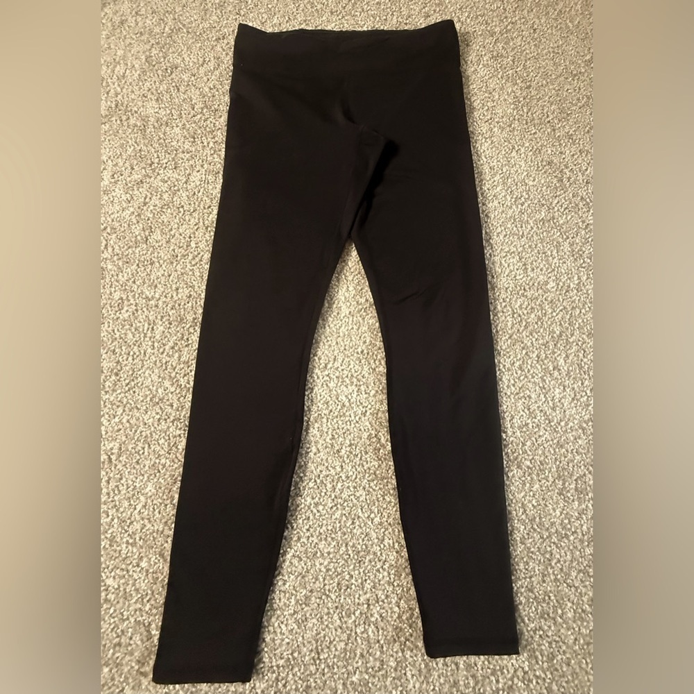 Fabletics Black High-Rise Leggings – Size Medium